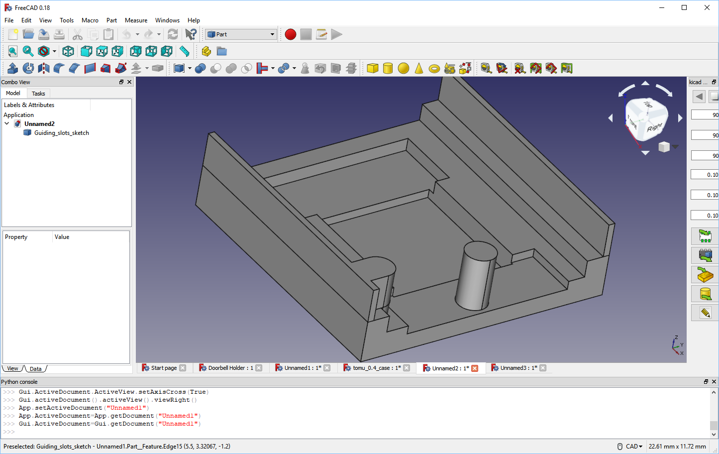 STEP model we sent to factory